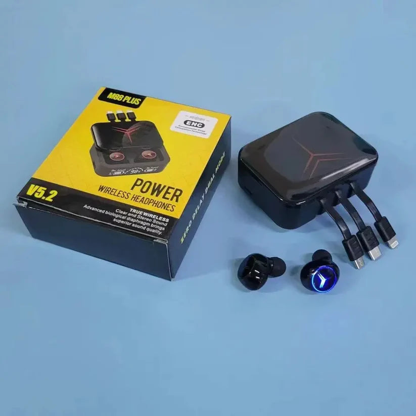 M88 PLUS POWER BANK CON AURICULARES INTE